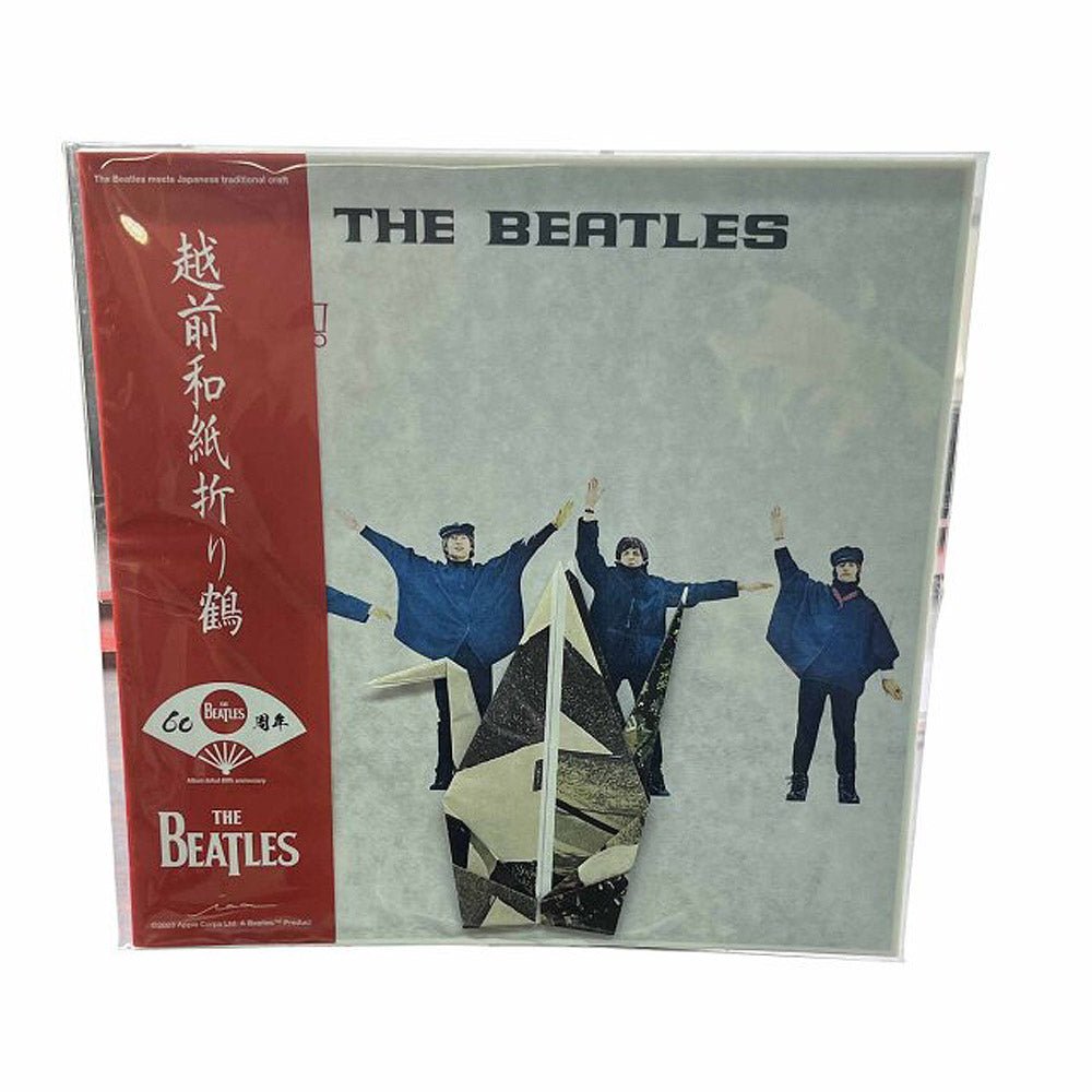 THE BEATLES ビートルズ (結成 65周年 ) - meets Japanese traditional craft Album debut 60th anniversary / 越前和紙折り紙セット / 大 / グッズ - PGS